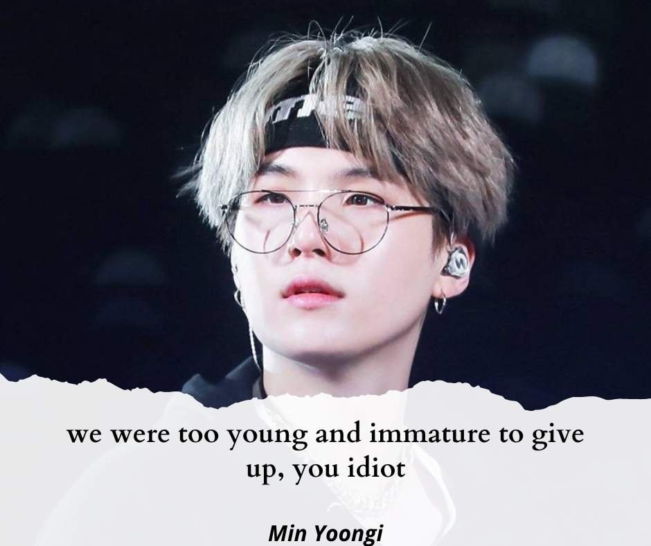 Min Yoongi quotes