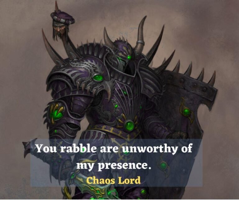 chaos quotes warhammer