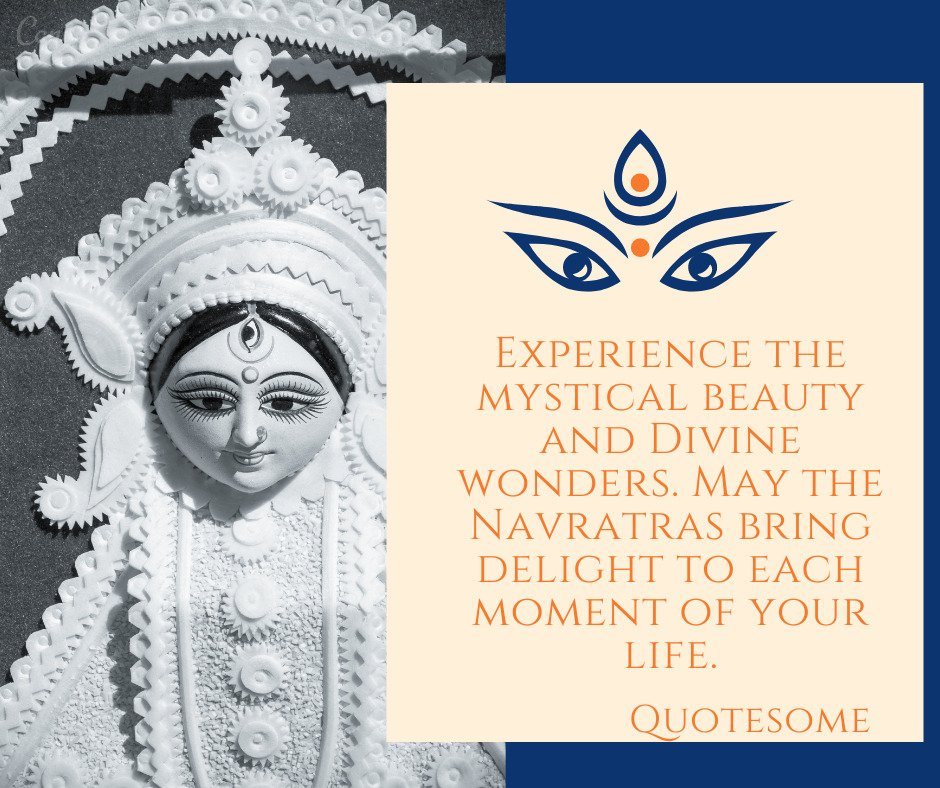 Experience the mystical beauty and Divine wonders. May the Navratras bring delight to each moment of your life.