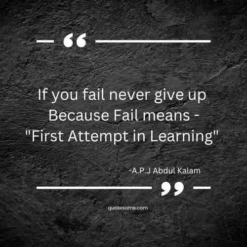 Best Apj Abdul Kalam Quotes on Success7