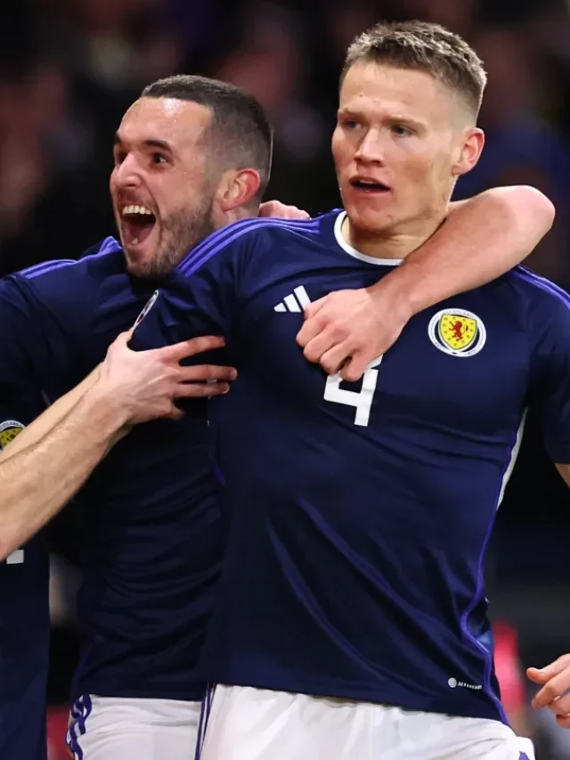 Scotland wins Spain with McTominay double.