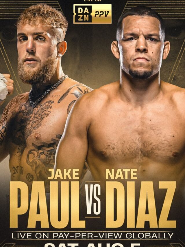 Surprise! Jake Paul-Nate Diaz boxing battle scheduled for August 5 in Dallas.